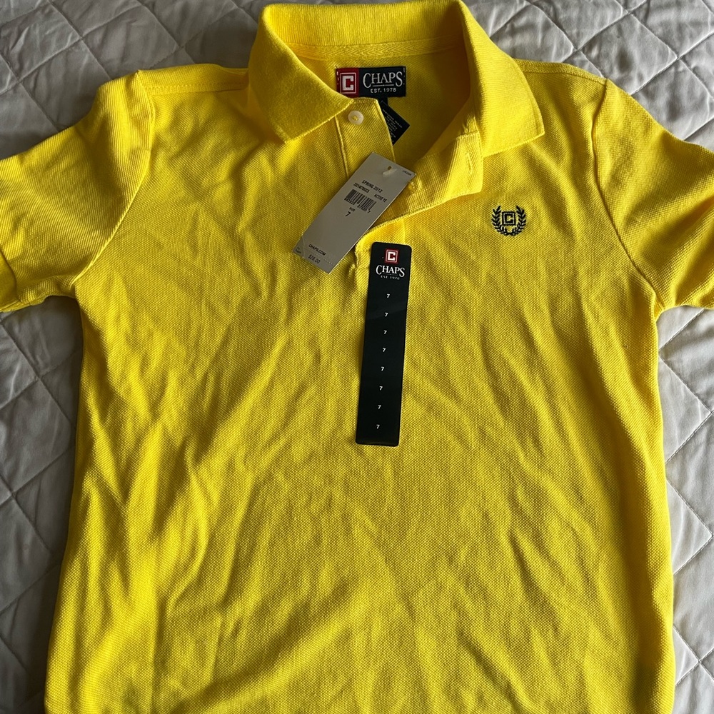 Chaps Polo Shirts, Boys, Size 7